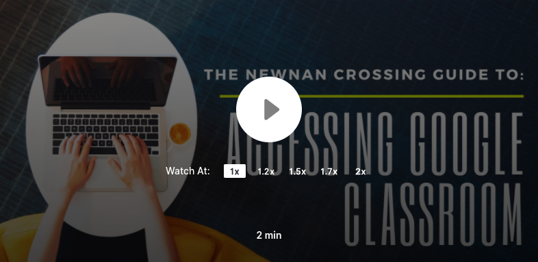 Google Classroom from Website